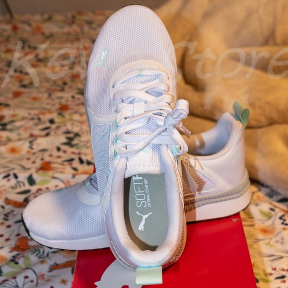 Ladies' Pacer Net Cage Sneaker White Puma‎ - Picture 5 of 7